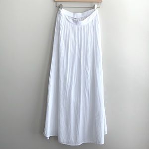 Dynamite White Maxi Skirt